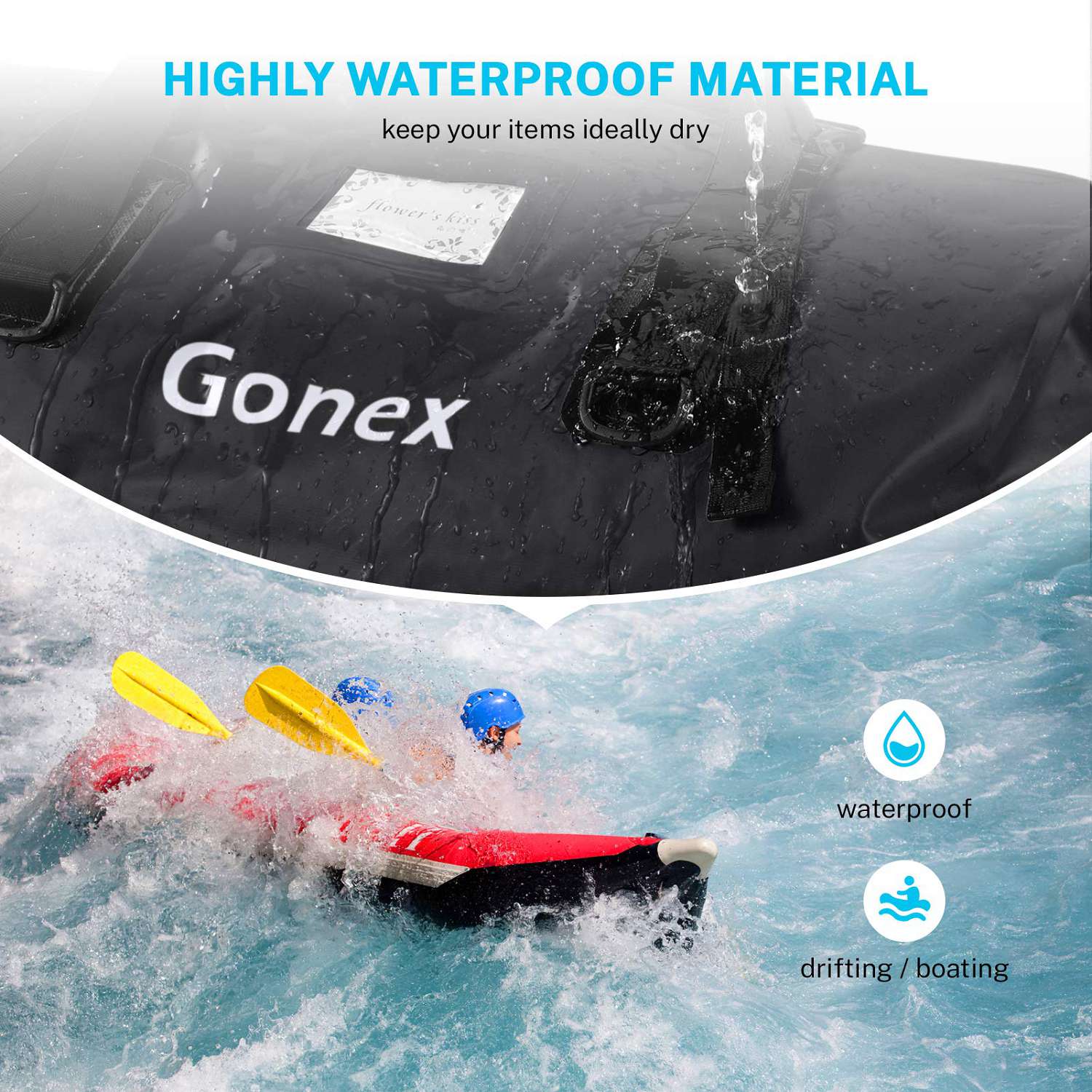 gonex-40l-waterproof-dry-duffle-bag image 4