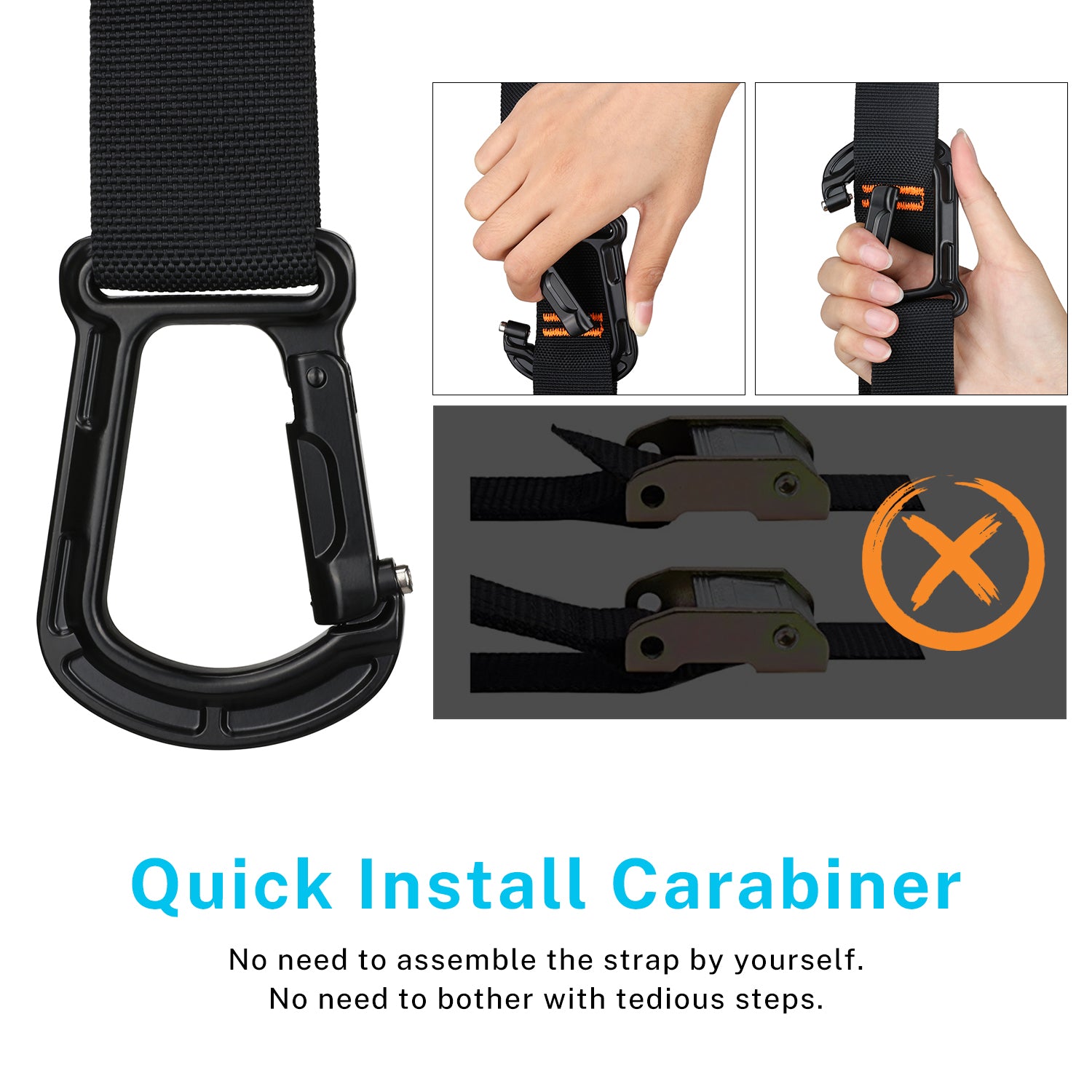 gonex-wooden-gymnastic-rings-with-adjustable-number-straps-and-quick-carabiner image 3