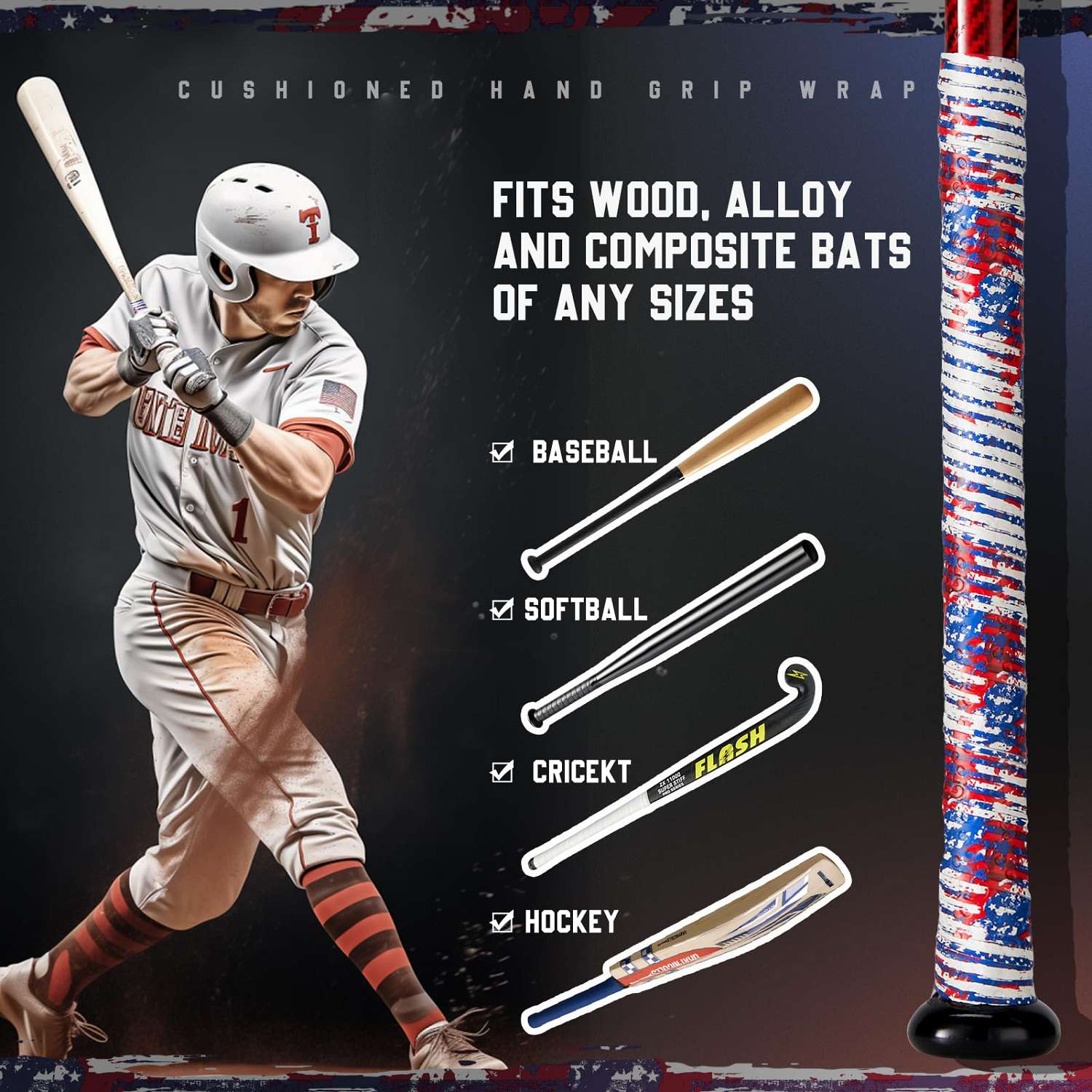 gonex-baseball-bat-grip-tape-40-1-non-slip-grip-with-american-flag-design image 7