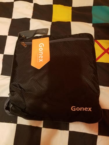 Huge and packs down small