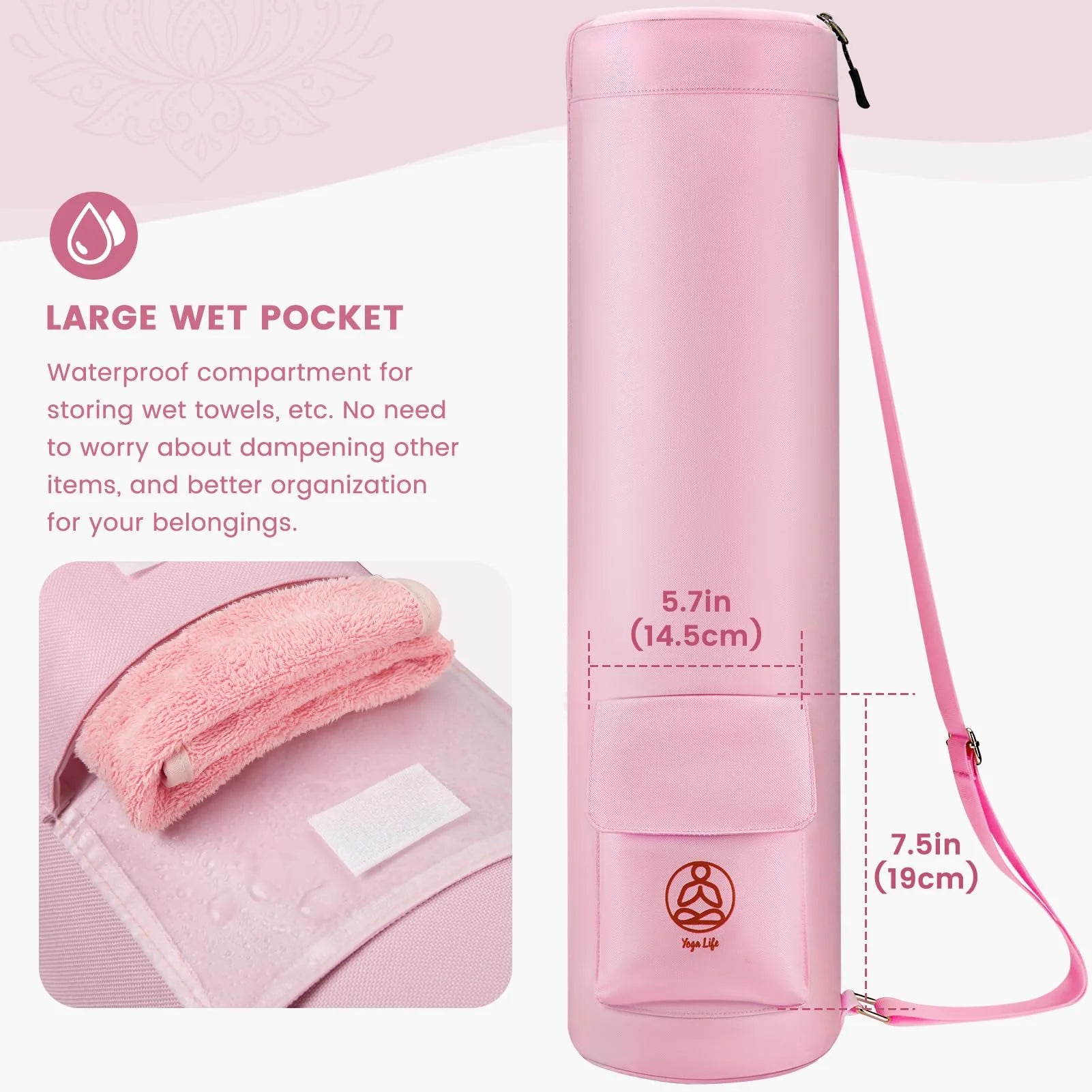 gonex-yoga-mat-bag-paisley image 5
