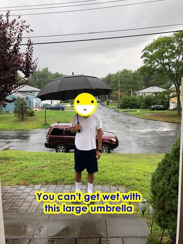 Good for rain and sun
